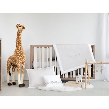 Manilla Baby Hotel Style Linen White/Stone