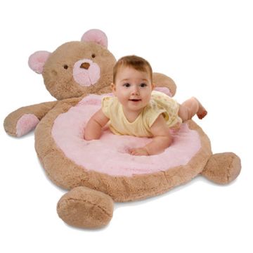 Mary Meyer Pink Bear Baby Mat