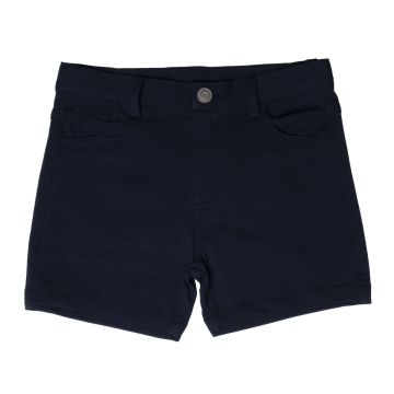 Crew Basics Navy Slim Knit Shorts