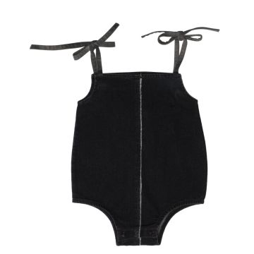 Crew Kids Grey Denim Two-Tone Bubble