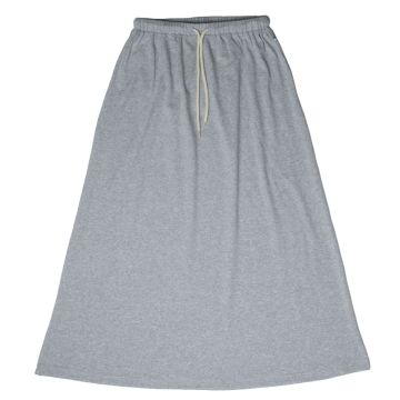 Crew Basics Grey Maxi Cotton Skirt