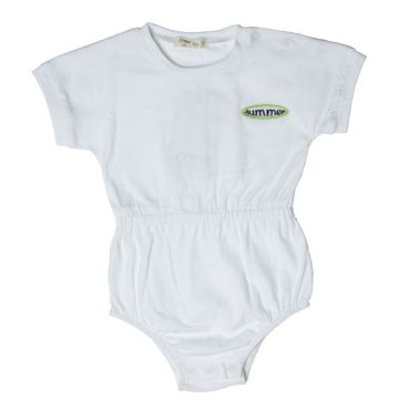 Crew Kids White Stitch Patch Bubble