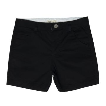 Crew Basics Black Chino Shorts 