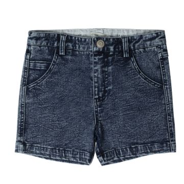 Crew Basics Navy Denim Wash Shorts