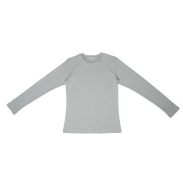 Crew Basics Blue Rib Knit Tee