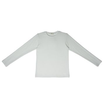Crew Basics White Pointelle Tee