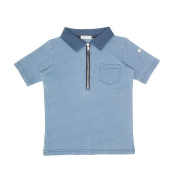 Crew Basics Light Blue Benny Polo