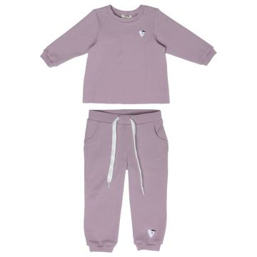 Crew Mini Lilac Cotton Sweatset