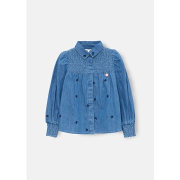 Angel and Rocket Myla Embroidered Denim Shirt