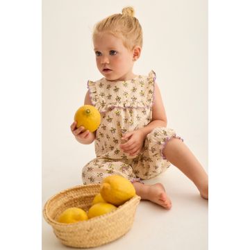 Cozmo Indian Flower Print Baby Blouse