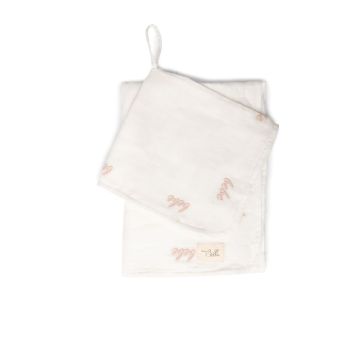 Bebe Bella Bebe Embroidery Baby Swaddle And Lovely Set