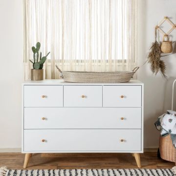 dadada Austin 5-Drawer Nursery Dresser
