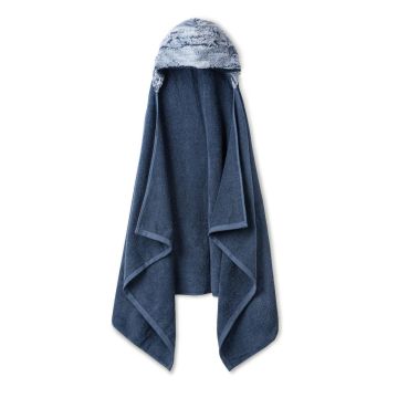 Zandino Oversized Hooded Towel Avaya Blue