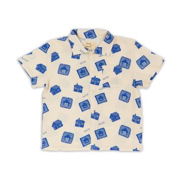 Wander & Wonder Summer Shirt Ecru Doilies