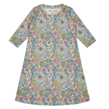 Crew Swim Multi Floral Swim Dress 