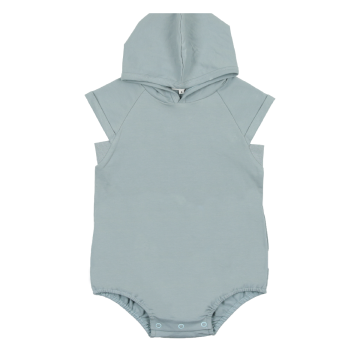 Bopop Scallop Lt Blue Boy Romper