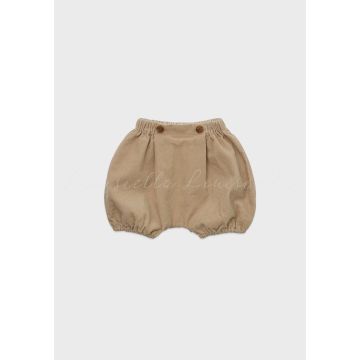 Louisiella Baby Ganaelle Corduroy Bloomer Beige