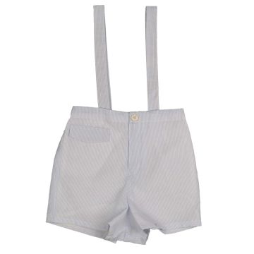 Belati DELICATE STRIPE OVERALL WITH POCKET DETAIL Lt. Blue