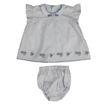 Belati EMBROIDERED COLLARED SHIRT AND BABY BLOOMER