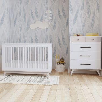 Westwood Rowan Cottage Crib | Ash Linen