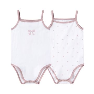 Baby 2pack Bow and Polka Dot