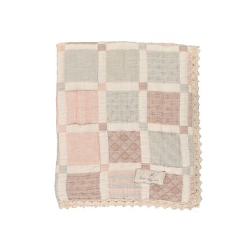 Bebe Organic Patchwork Blanket Mello