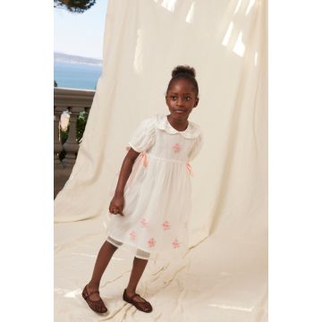 Bebe Organic Rose Special Dress Fairy Boutique with 3/4 Sleeves