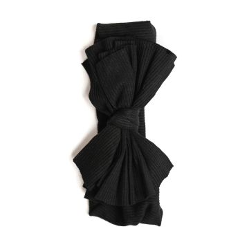 Nicsessories Butter Soft Baby Bow Headband Black