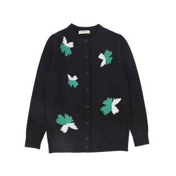 Scattered Embroidery Cardigan 