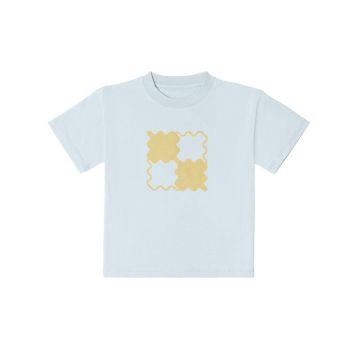 Rooie and Friends Blair T-shirt with Logo Blue