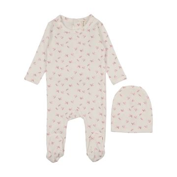 Bonjoy Sweet Floral Footie Set
