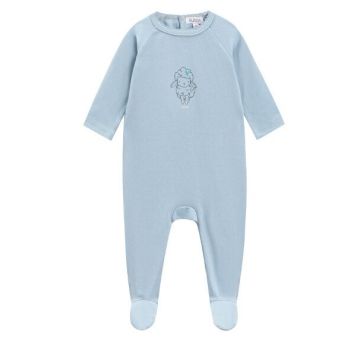 Oubon Blue Lamb Footie