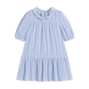 Limonana Blue Striped Dress