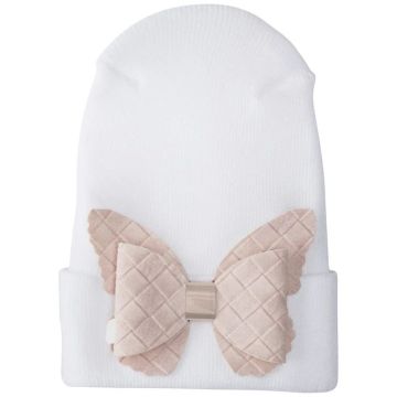 Adora Hospital Hat Blush Butterfly