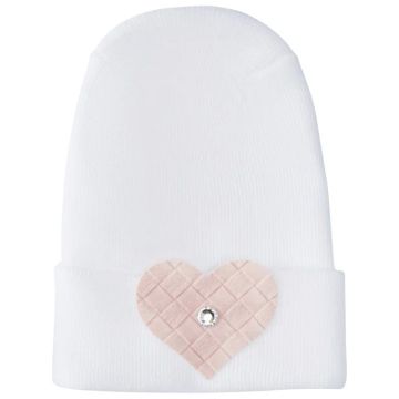 Adora Hospital Hat Blush Heart