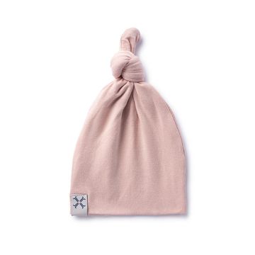 Jacqueline & Jac Knot Beanie Blush