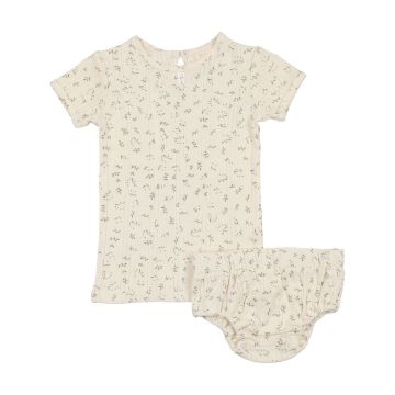 Bonjoy Printed Pointelle Bloomer Set