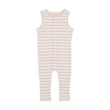 Bonjoy Ribbed Stripe Romper