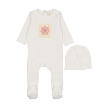 Bonjoy Crochet Footie Set