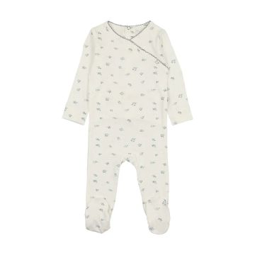 Bonjoy Blueberry Print Footie Set