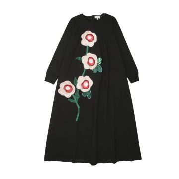 Bopop Flower Maxi Dress Long