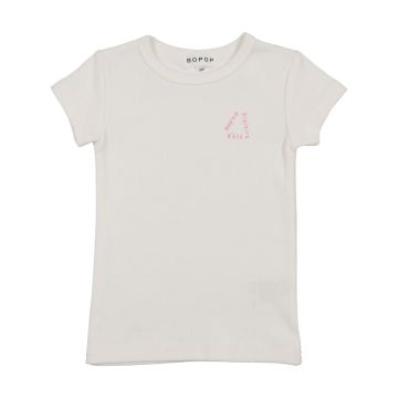Bopop SS White Tee