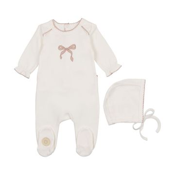 Mon Tresor Bows and Kisses Gift Set Ivory/Pink
