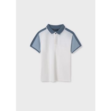 Mayoral S/S Polo Cream/Pear