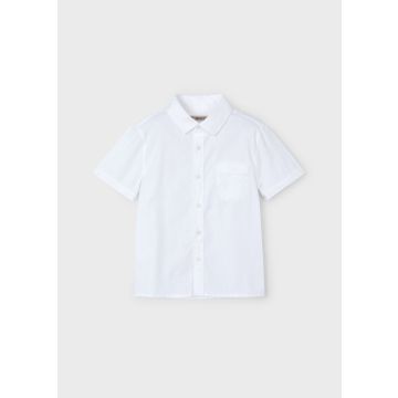 Mayoral S/S Buttondown Shirt White