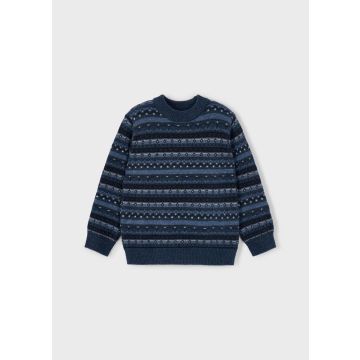 Mayoral Steel Jacquard Jumper