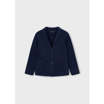 Mayoral Navy Knit Jacket