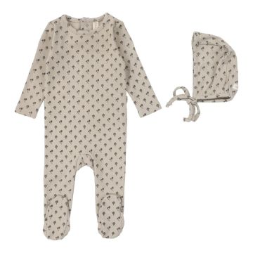 Lilette Ballard Print Footie Set