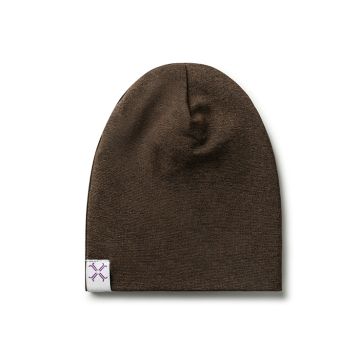 Jacqueline & Jac Beanie Brown Heather