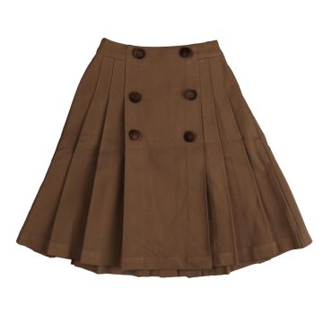 Belati Scuba Jersey Pleated Skirt